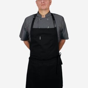 Chef Jacket black generic, Ace Chef Apparel